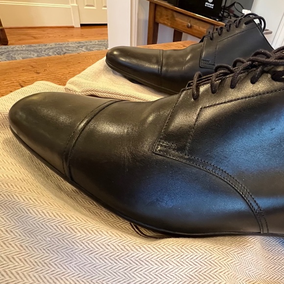 Hermes Men’s Derby Dress Shoes EU 42, Black - Picture 5 of 16